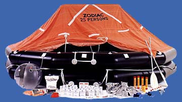 Zodiac liferafts