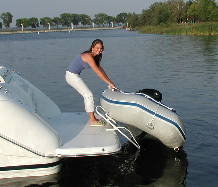 Dinghy Davits System