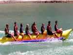 8 person inline commercial banana water sled towable