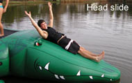 water slide