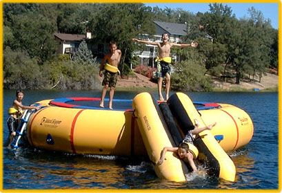 water trampoline