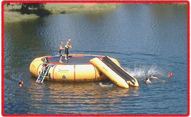 water trampoline